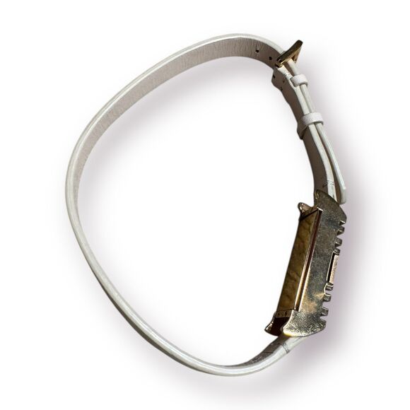 Tory Burch Light White Oak & Rose Gold‎ Fitbit Fret Double Wrap Bracelet - Picture 7 of 7